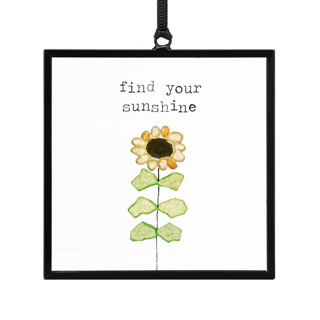 Pebble Art Inspiration Suncatcher