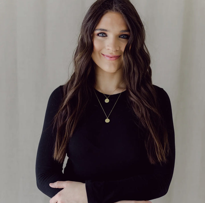 Madison Sterling Gold Pendant Necklace