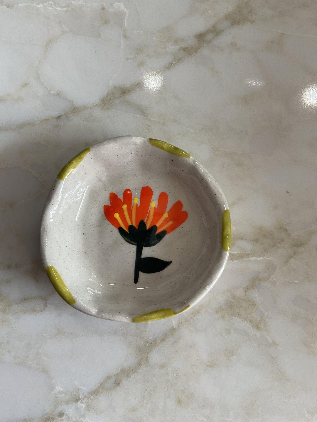 Mini Floral Trinket Dishes