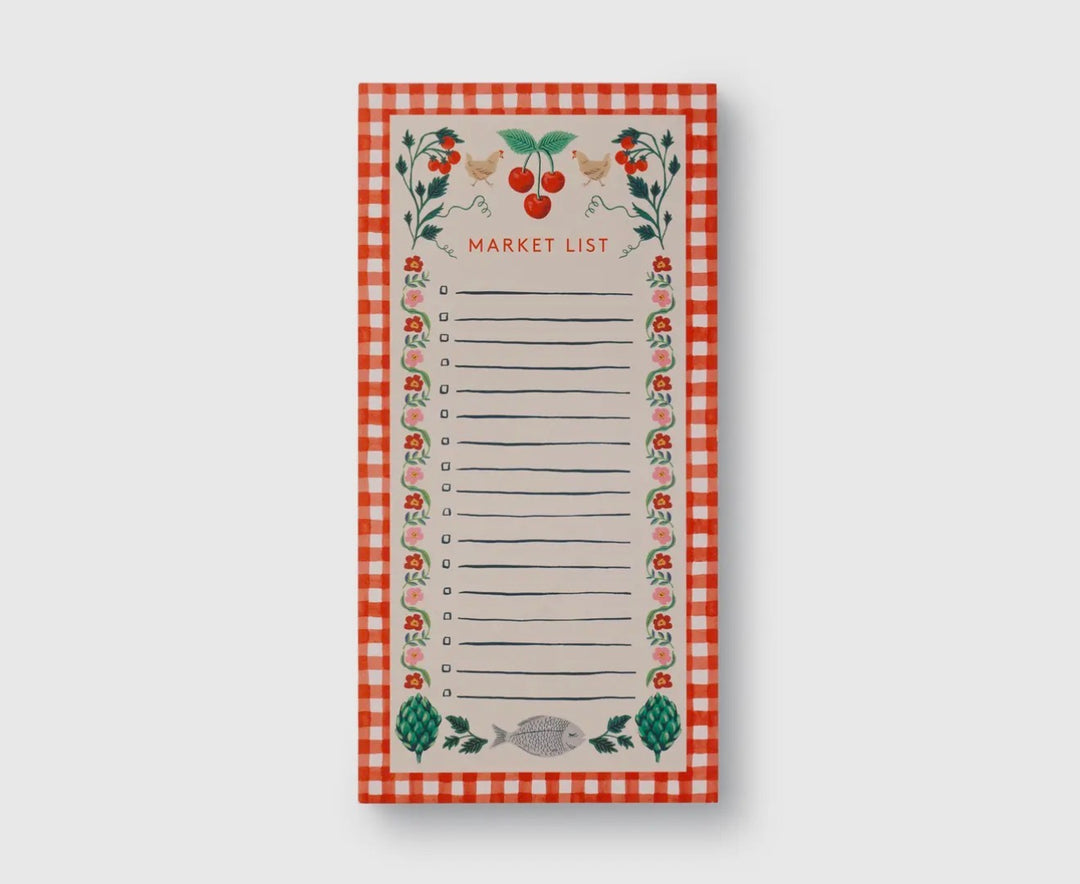 Cherry Fields Market List Pad