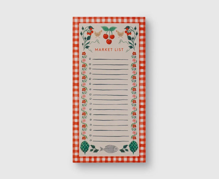 Cherry Fields Market List Pad