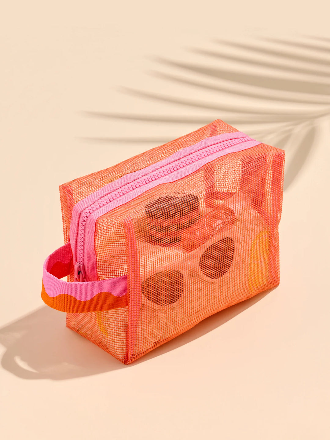Sunset Splash Mesh Pouch