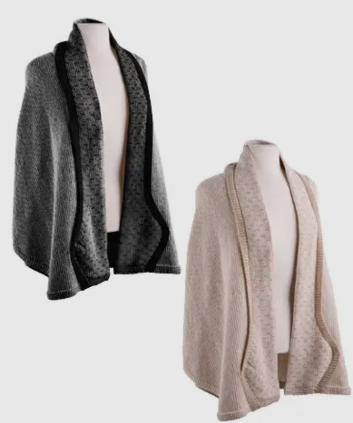 Luxe Textured Knit Wrap