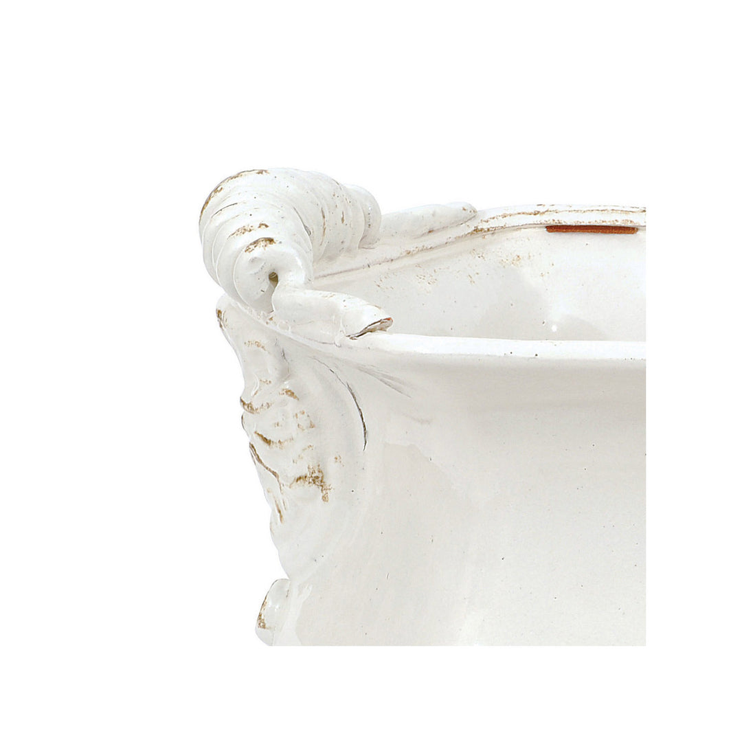 Crackle Glaze Cachepot