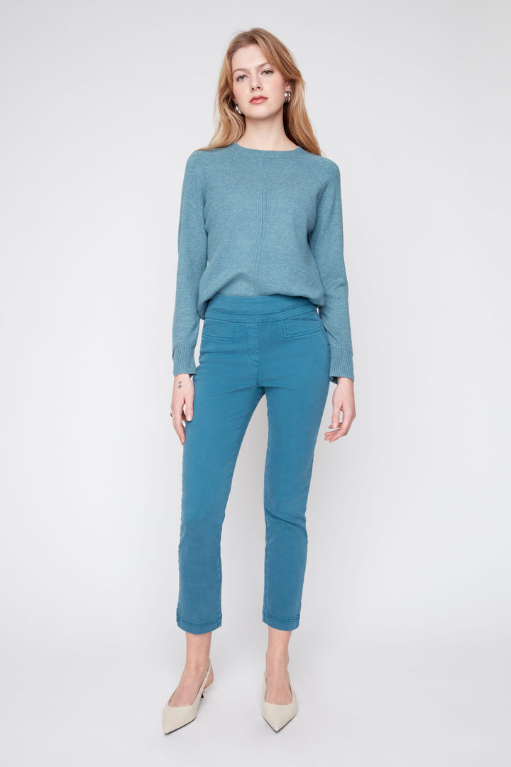 The Harbor Blue Pull-On Pants