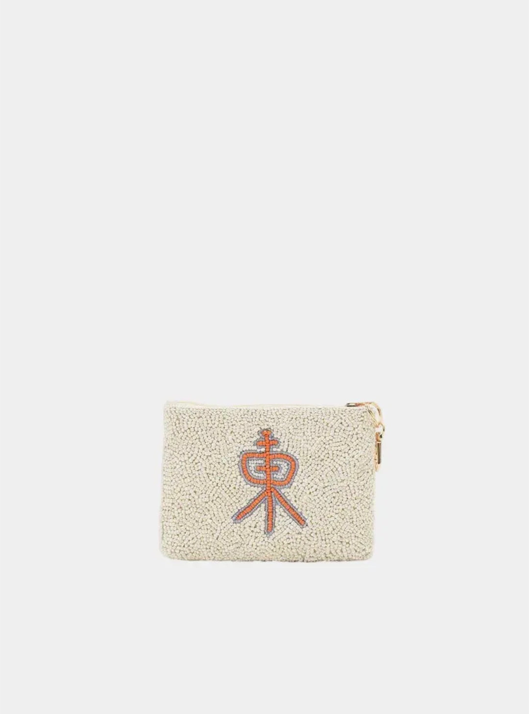 Mahjong Social Club Beaded Coin Pouch