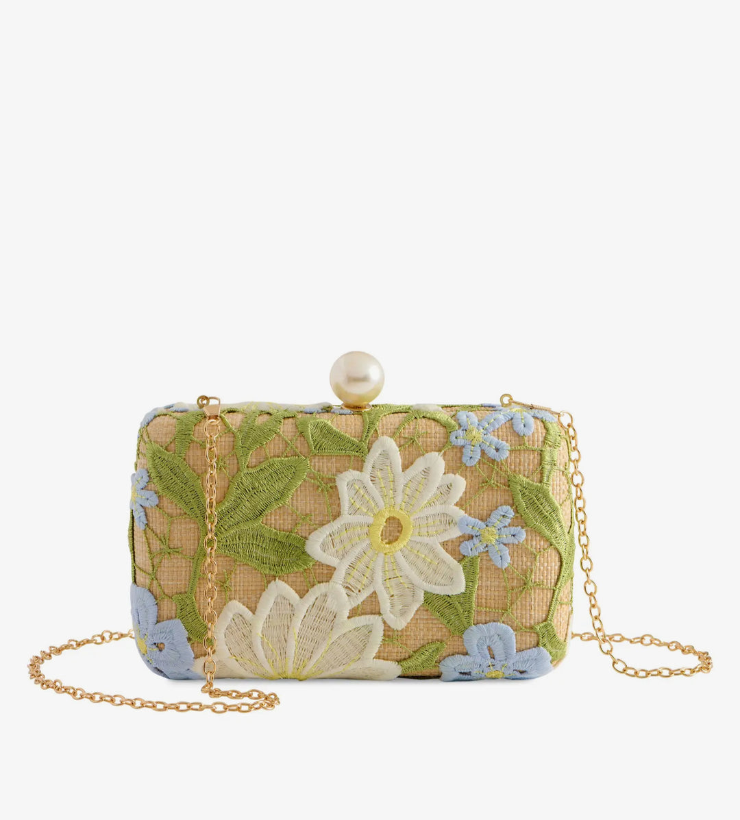 Garden Party Pearl Clutch