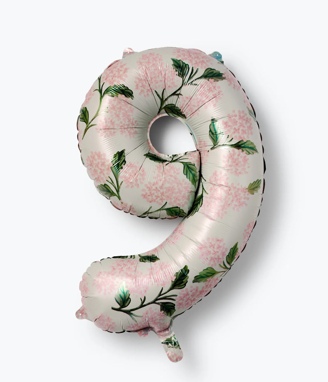 Blush Hydrangea Number Balloon Collection