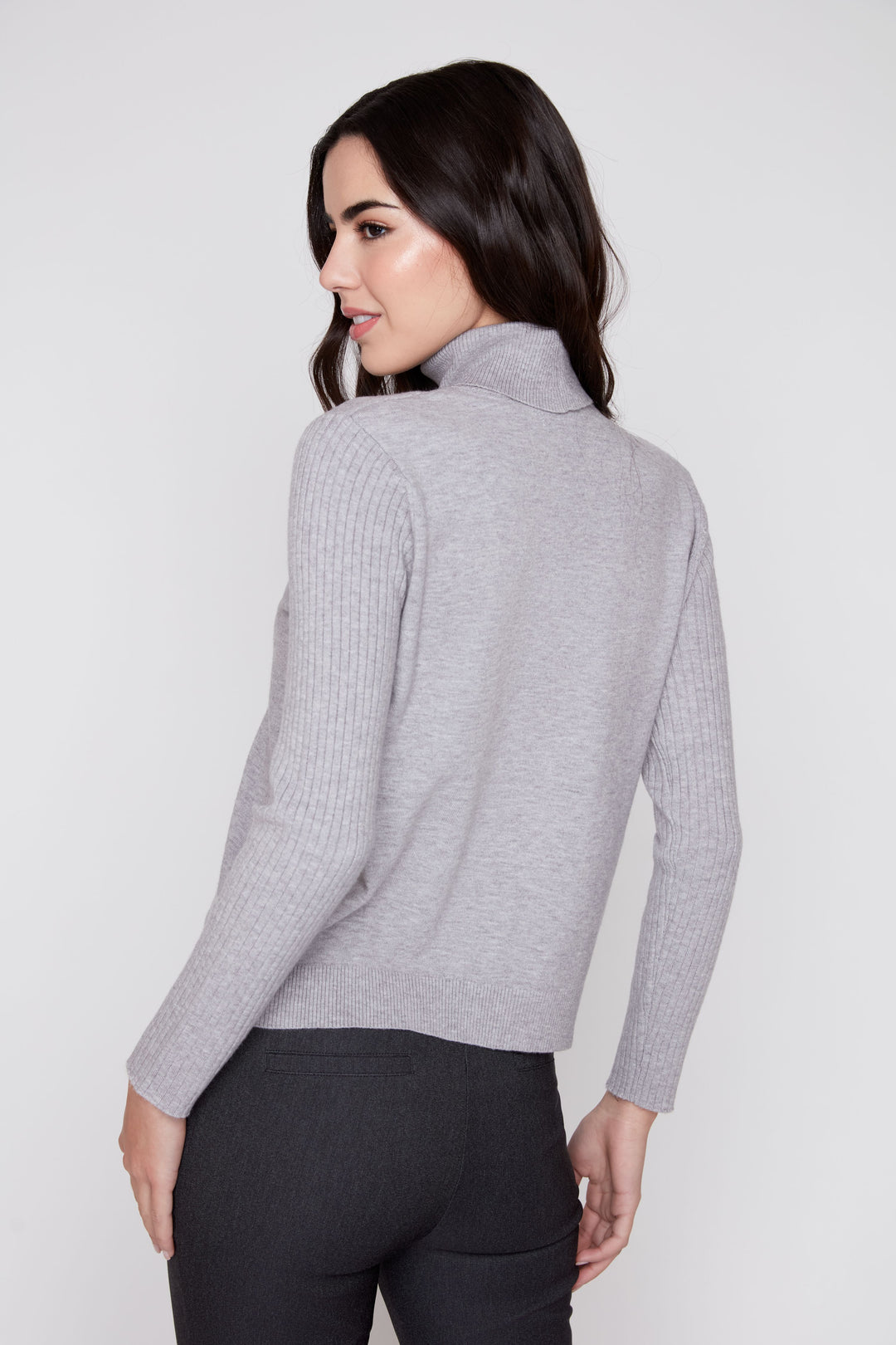 Silver Lining Turtleneck Sweater