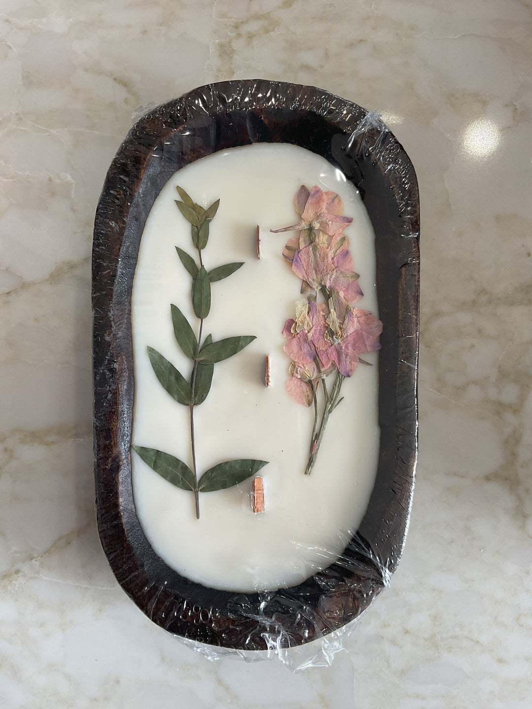 Dough Bowl Hand Poured Candle - Small
