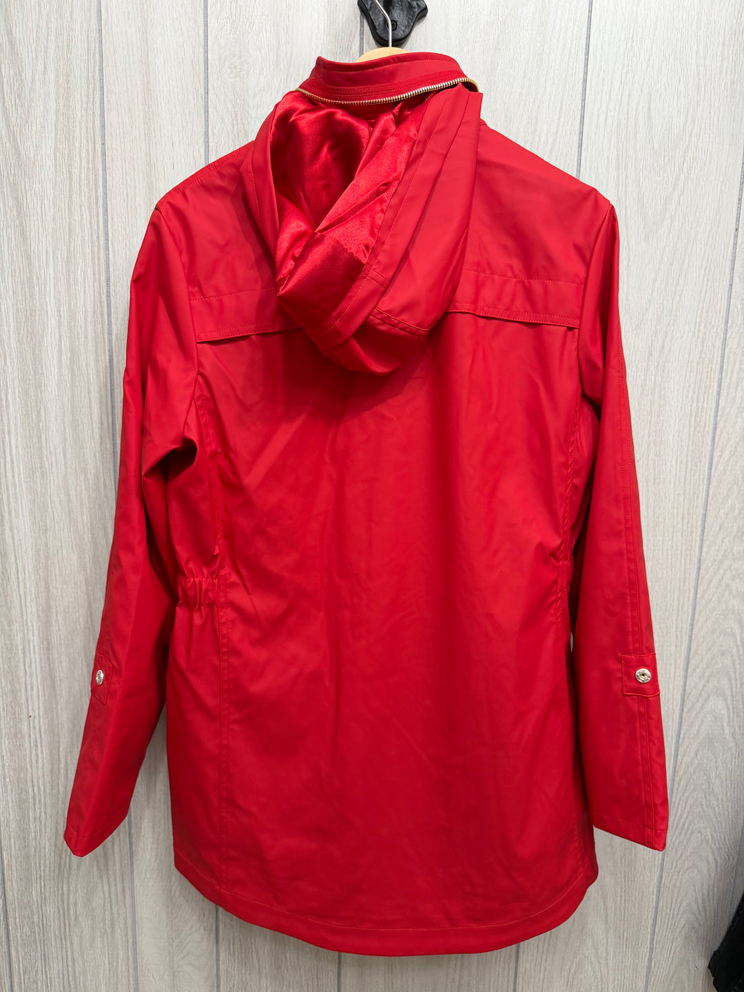 Scarlet Stroll Rain Jacket