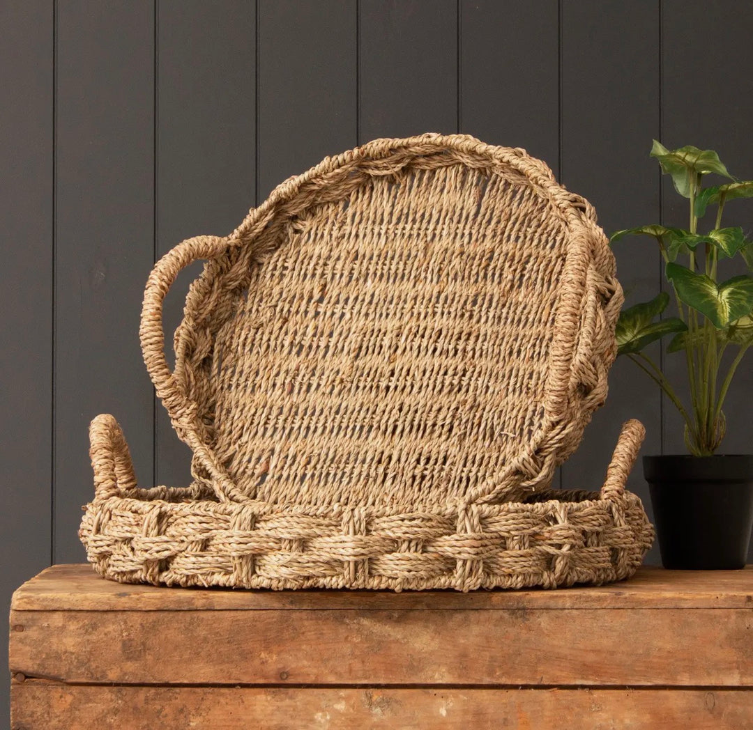 Braided Seagrass Tray