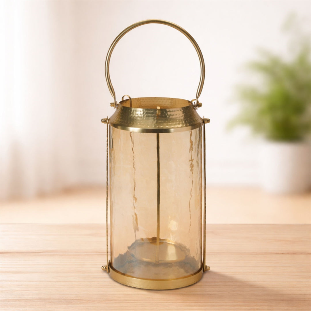 Golden Hour Glass Lanterns