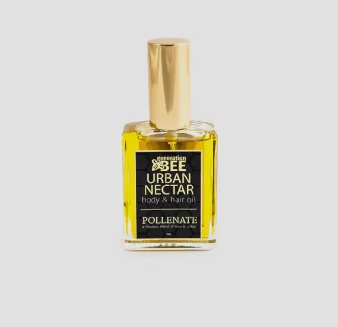 Botanical Glow Hair & Body Oil – 1 oz Glass Bottle