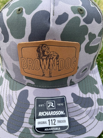 Brown Dog Camo Hat