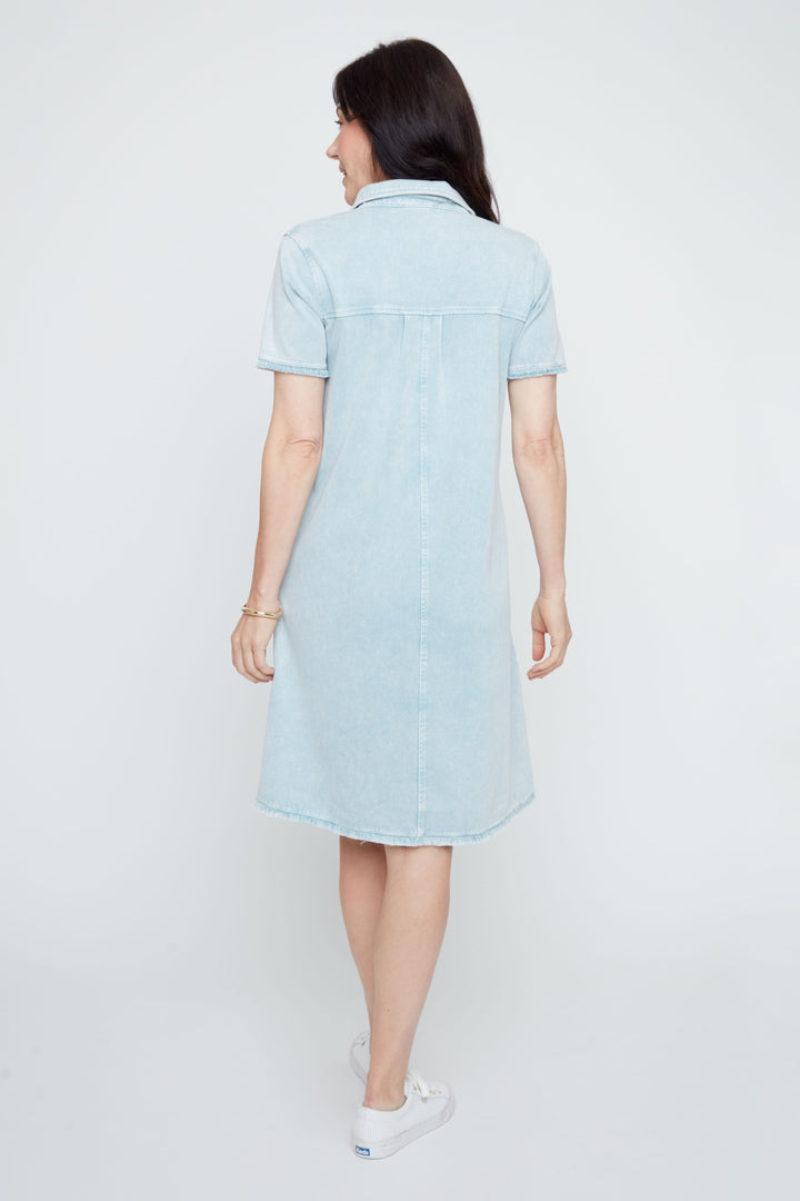 Seabreeze Soft Denim Shirt Dress