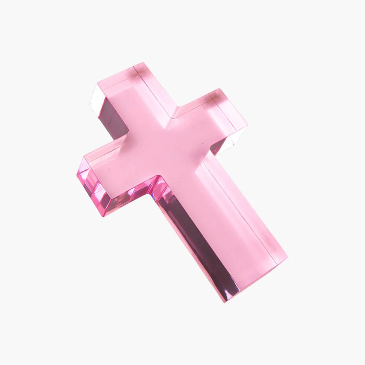 Faith Cross Acrylic Weight