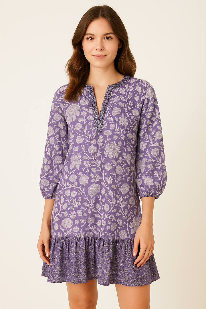 Relax in Lavender Dress