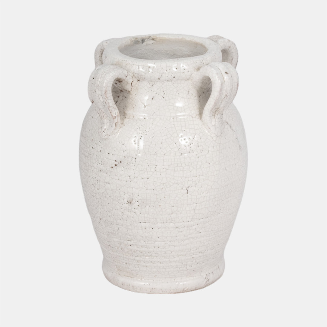Calais Crackle Handle Pot