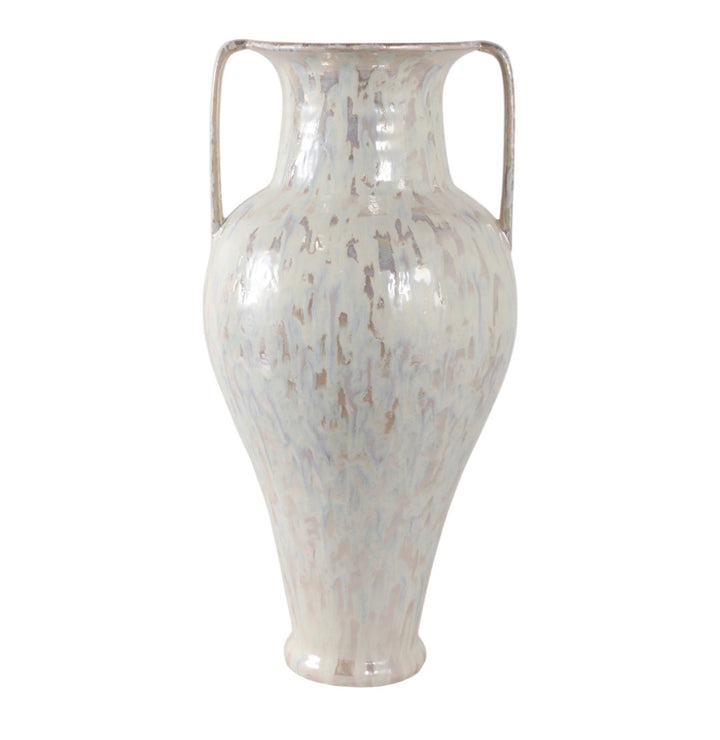 Luma Drift Handled Ceramic Vase