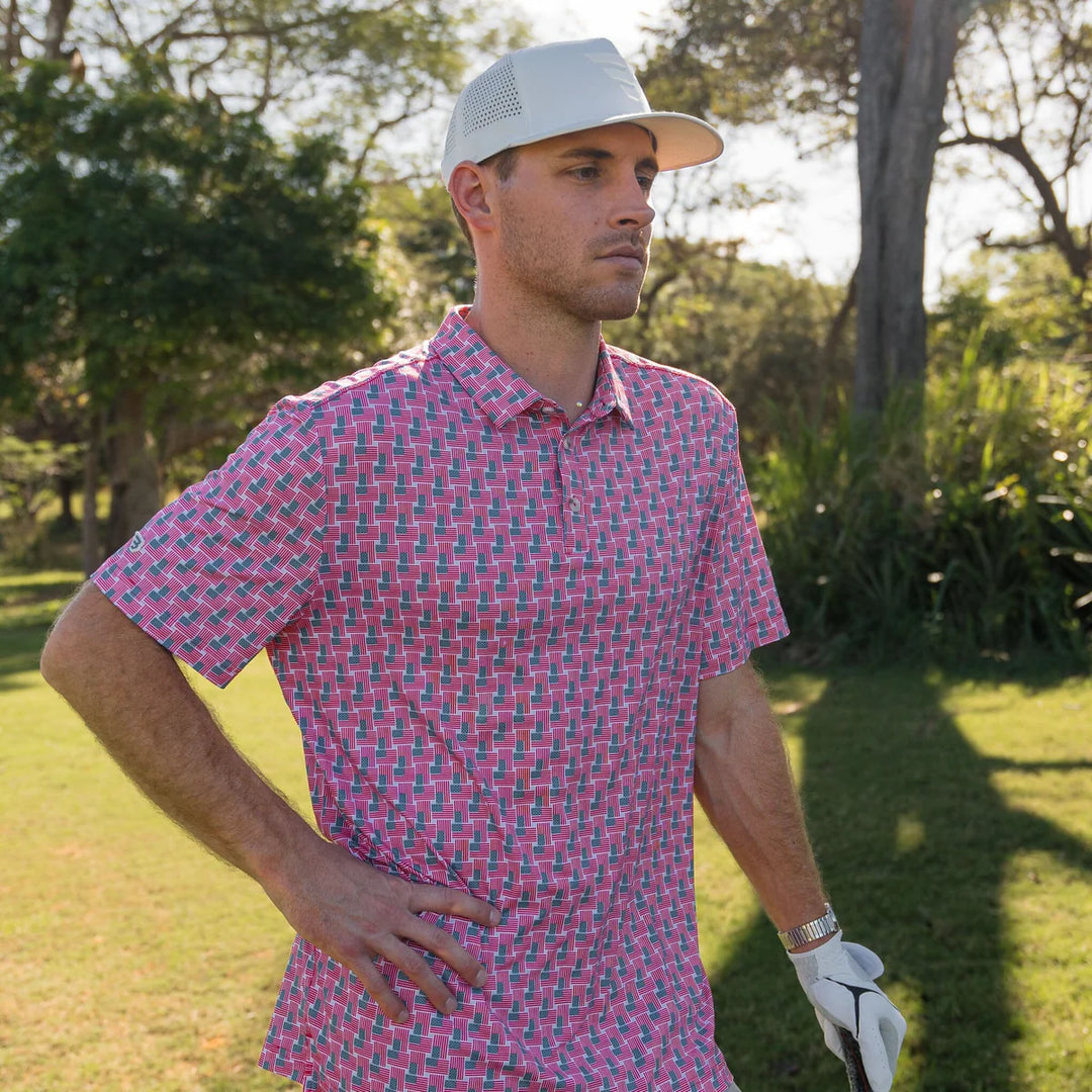 Performance Polo – Stars & Stripes