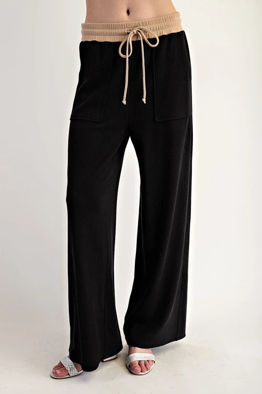 The Lounge Luxe Wide Leg Pants