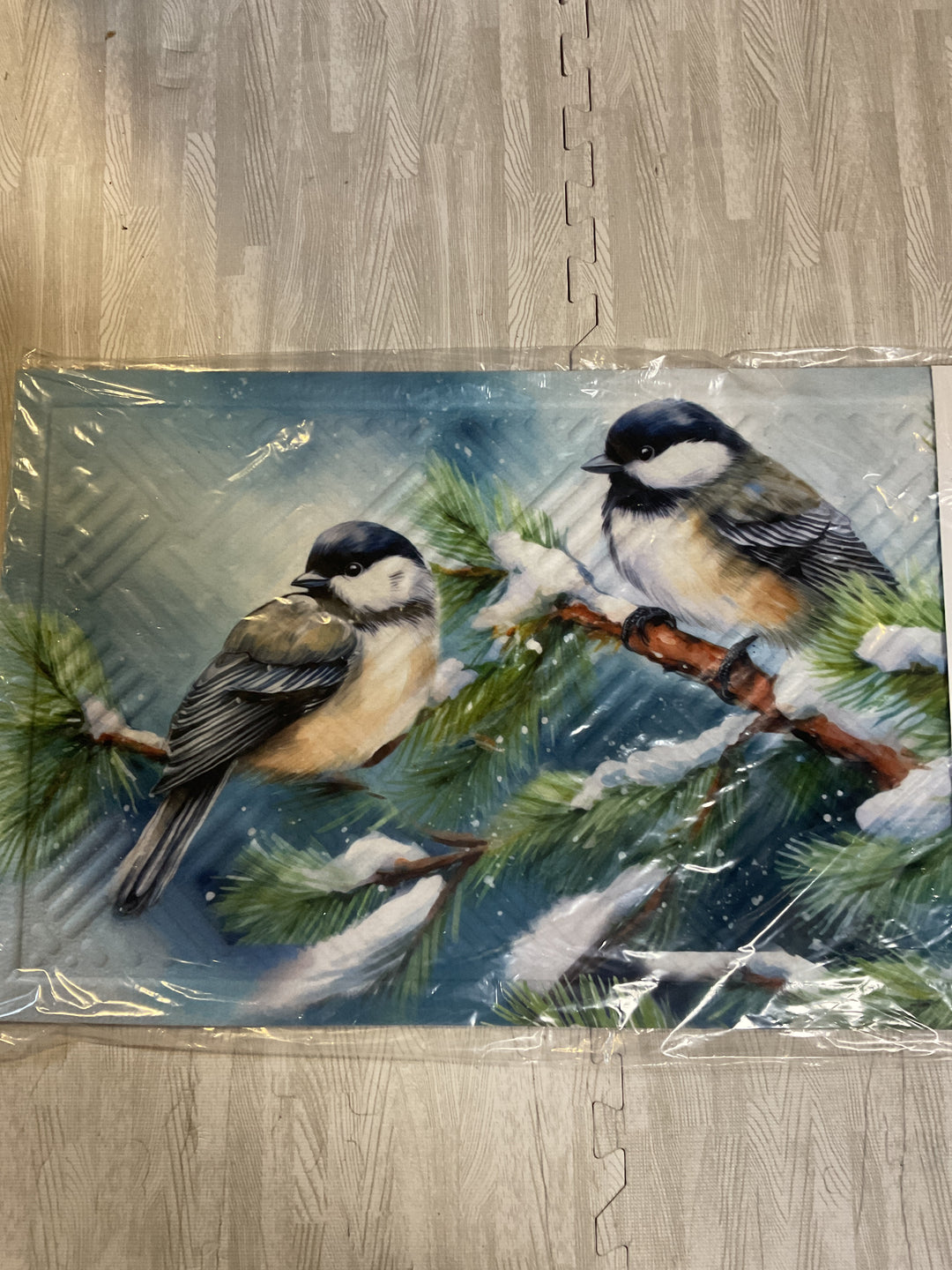 Embossed Holiday Mats