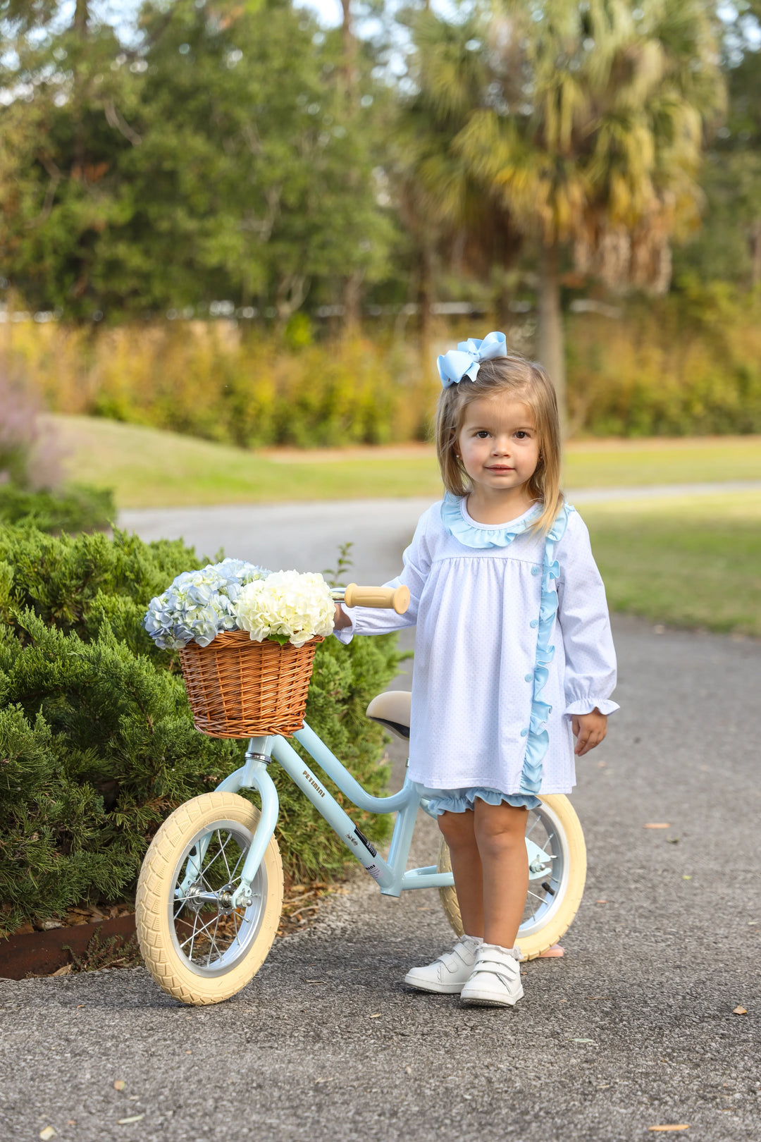 Bluebell Ruffle Bloomer Set