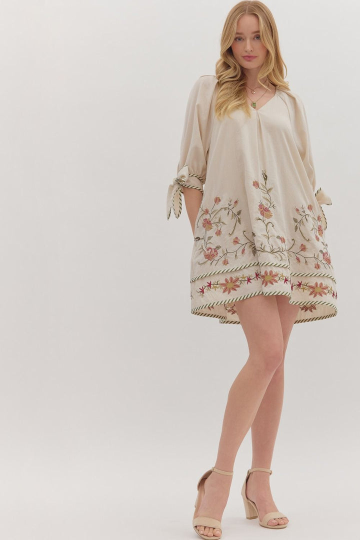 The Wildflower Whimsy Embroidered Dress