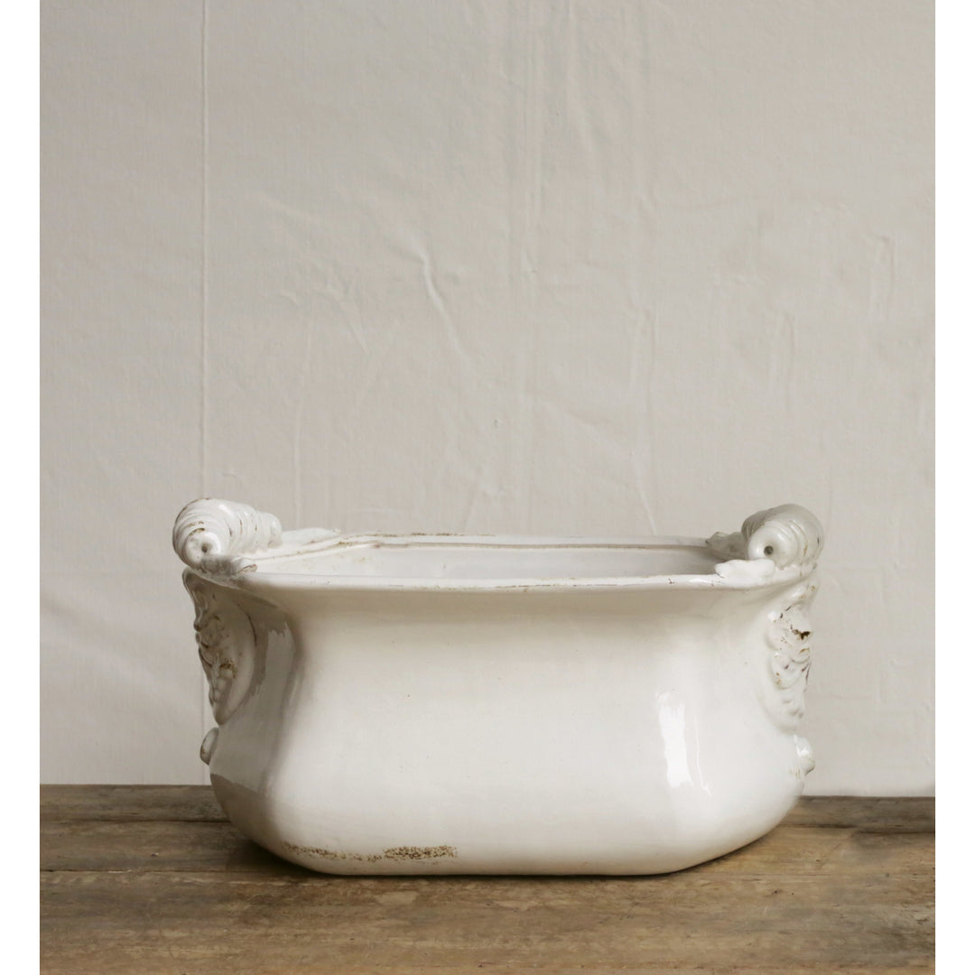 Crackle Glaze Cachepot