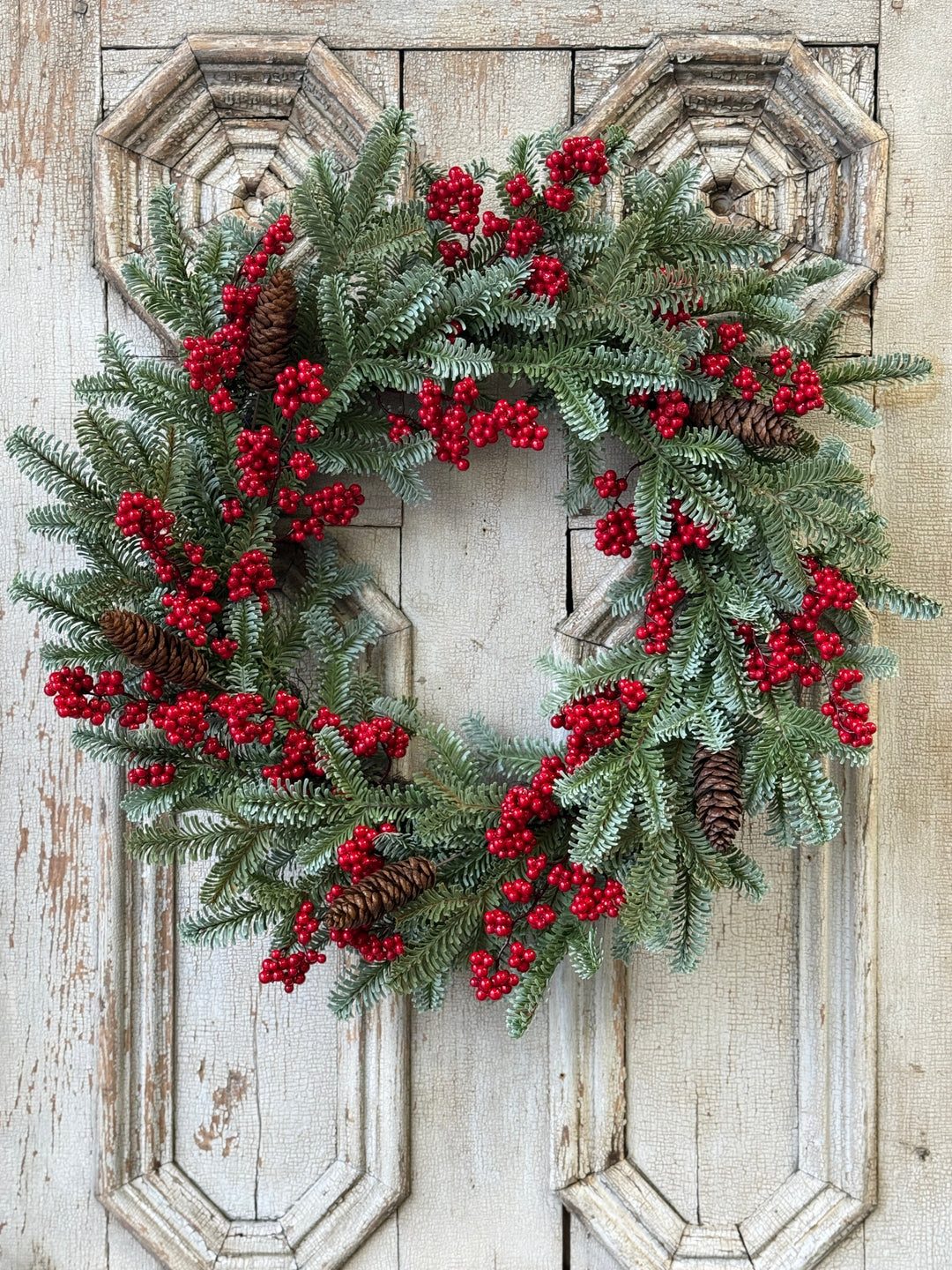 Scarlett on Spruce Wreath