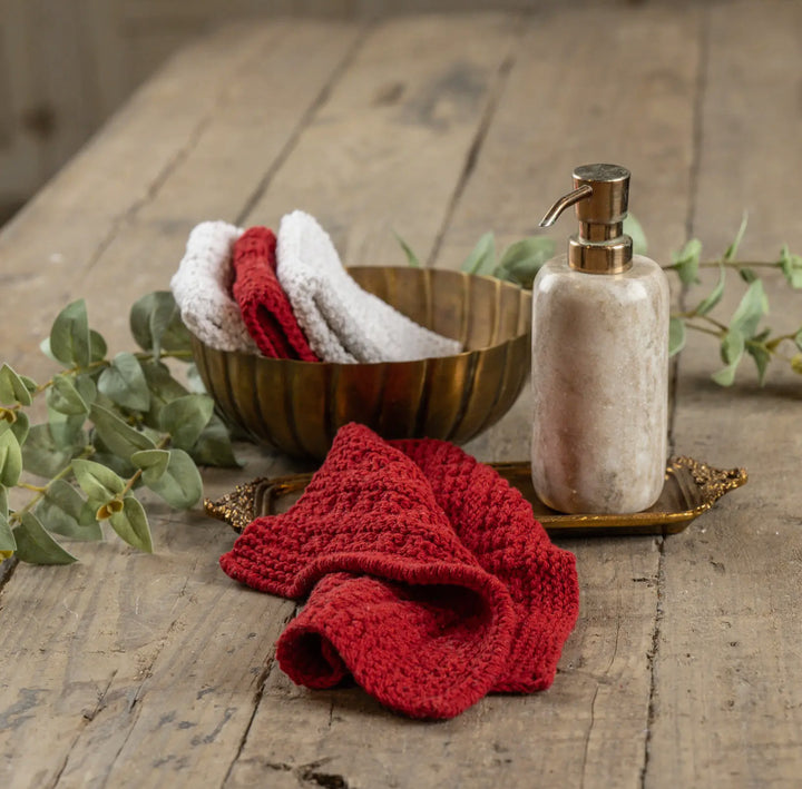 Classic Knit Wash/Dishcloth Set of 4