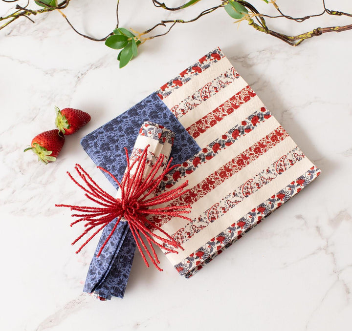 Vintage Americana Paper Napkins – 20 Count