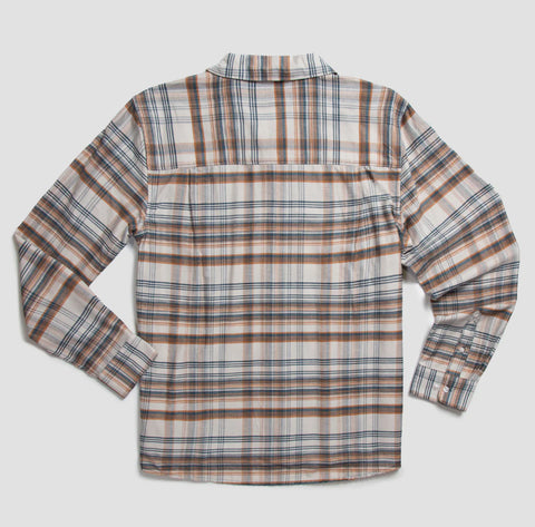 B&B Rad Plaid Button Up - Rust