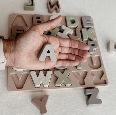 Silicone Alphabet Puzzle