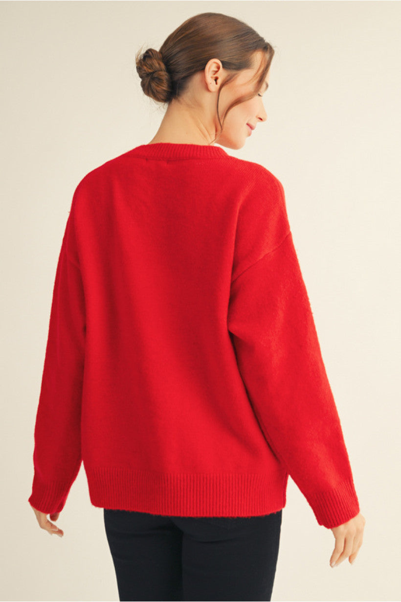 Rudolph’s Radiance Sweater