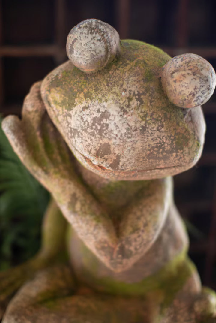 Faux Concrete Frog