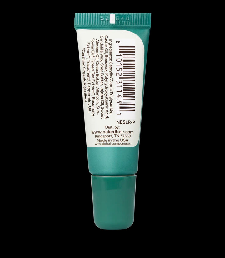The Naked Bee Serious Beeswax Lip Salve – Peppermint