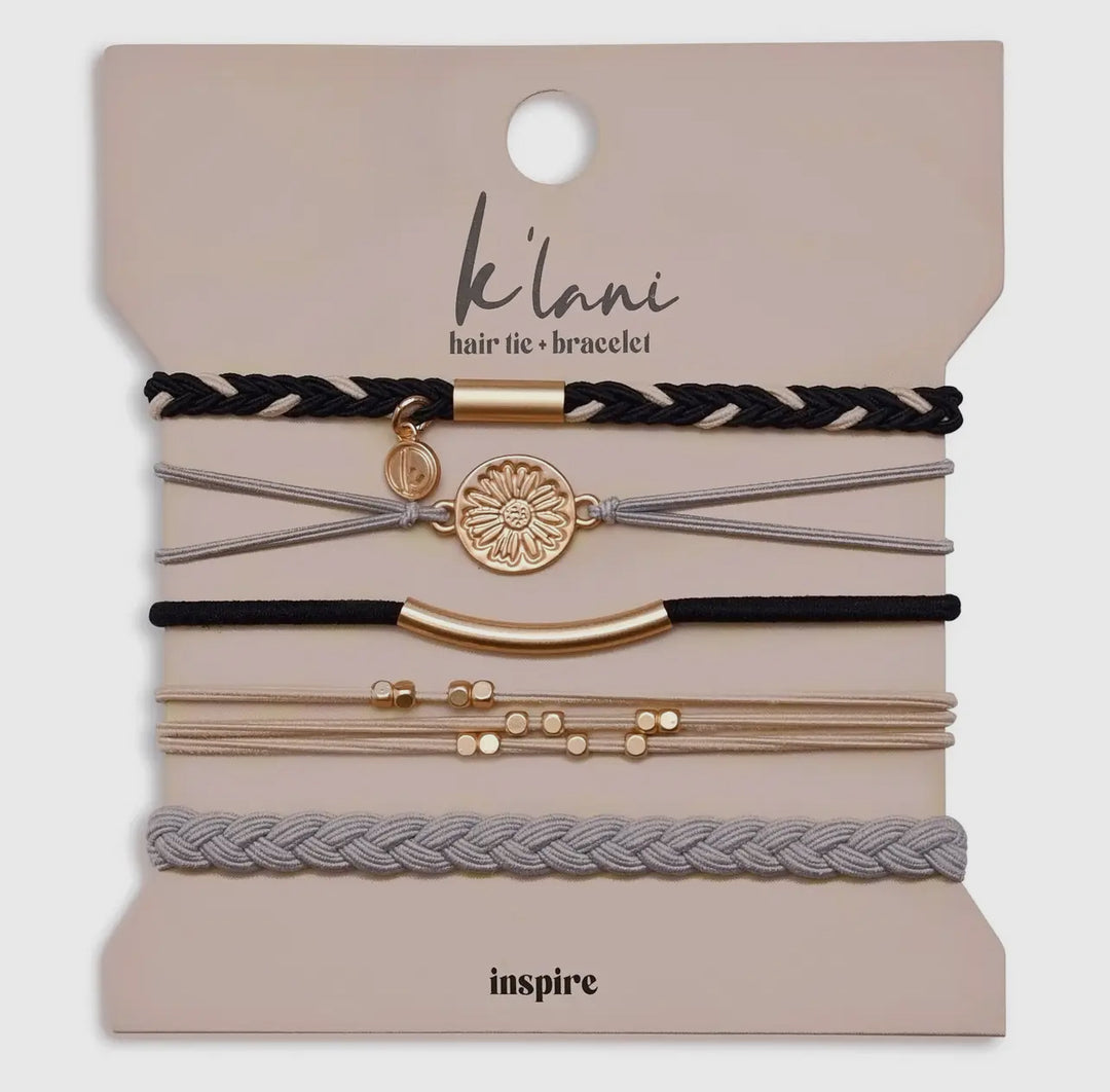 Hair Tie Bracelet Set