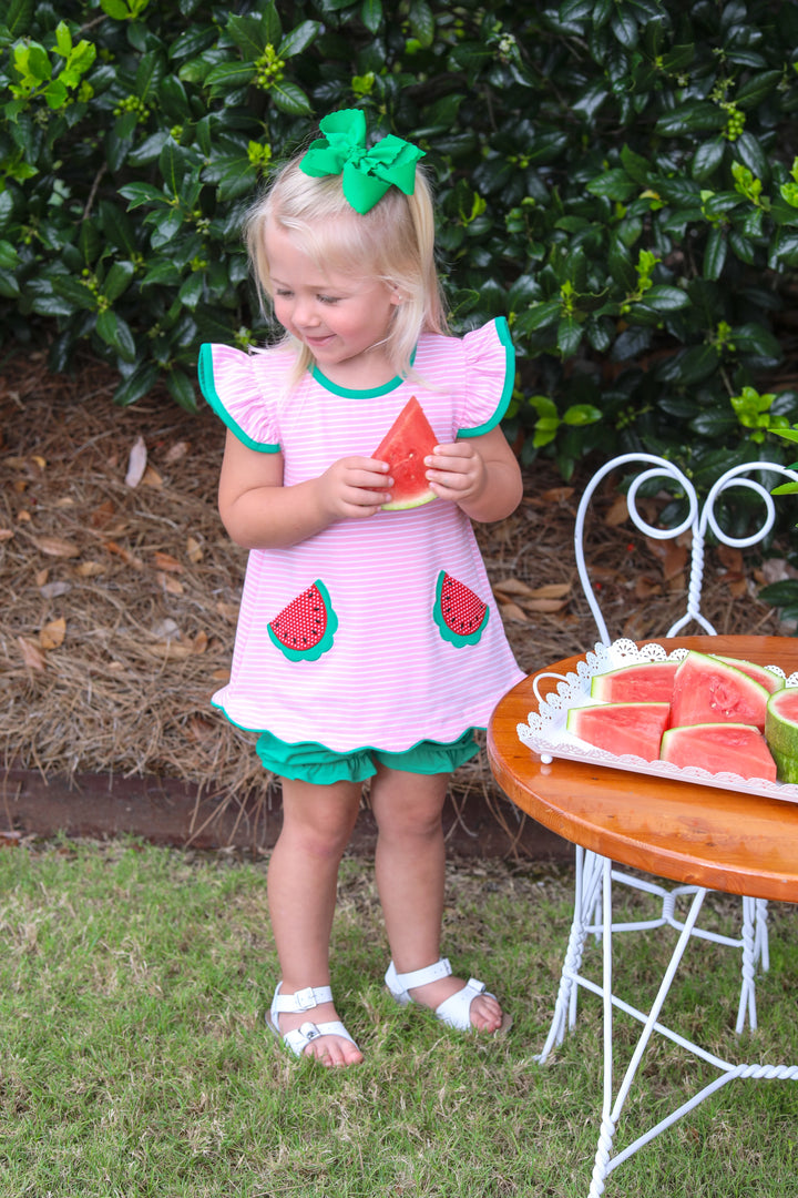 Sweet Slice Ruffle Short Set