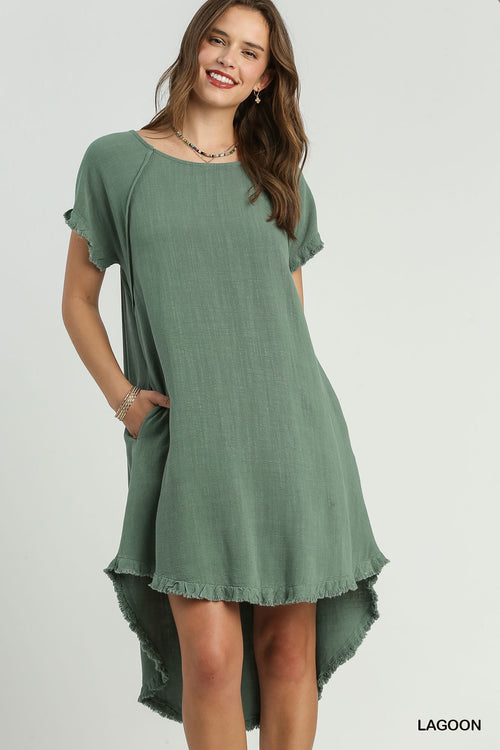 Lagoon High-Low Dress