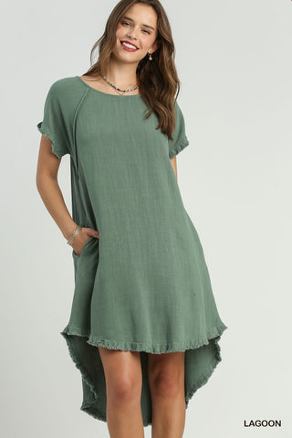 Lagoon High-Low Dress