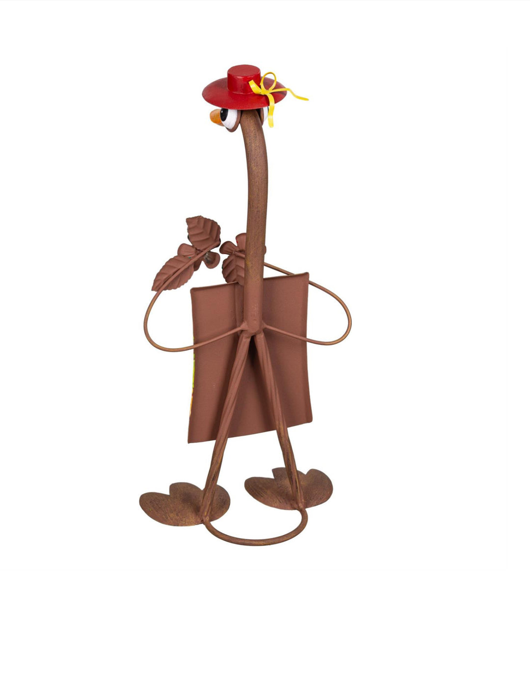 Flower Apron Goose Garden Statue