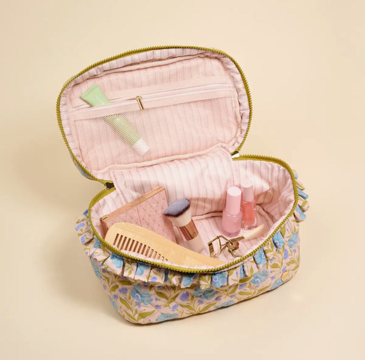 Bluebell Bloom Travel Beauty Case