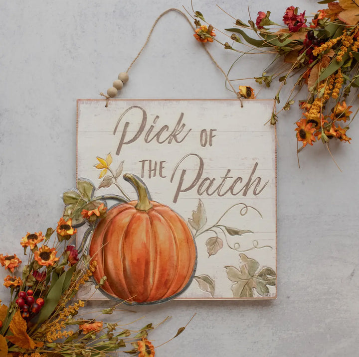 Pick of the Patch Hanging Sign