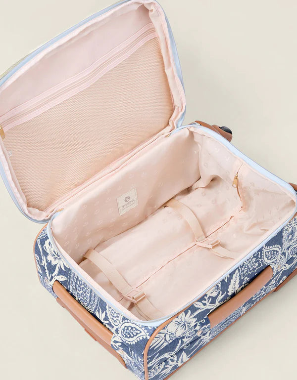 20" Expandable Rolling Suitcase Flagler Blue