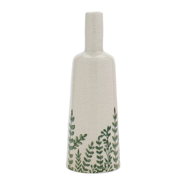 Verdant Heirloom Crackle Vase