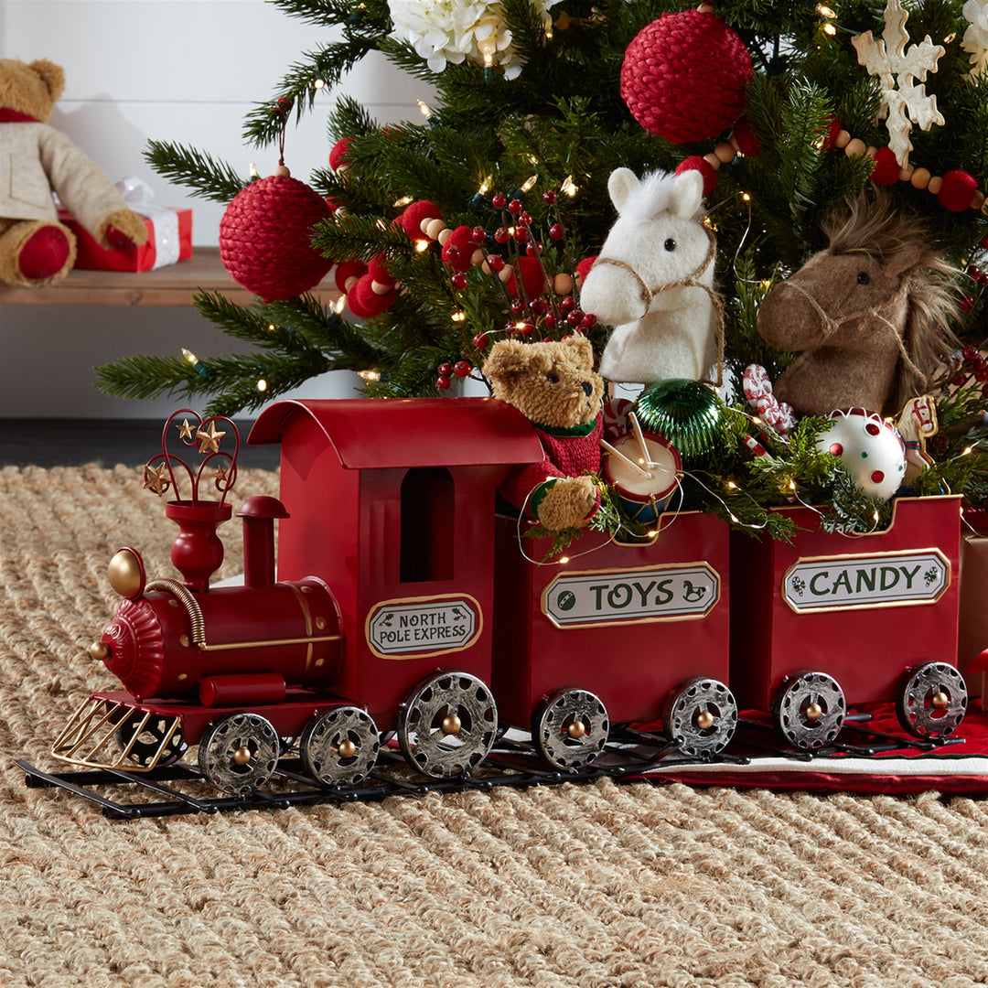 North Pole Express Christmas Iron Train