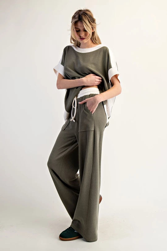 The Lounge Luxe Wide Leg Pants