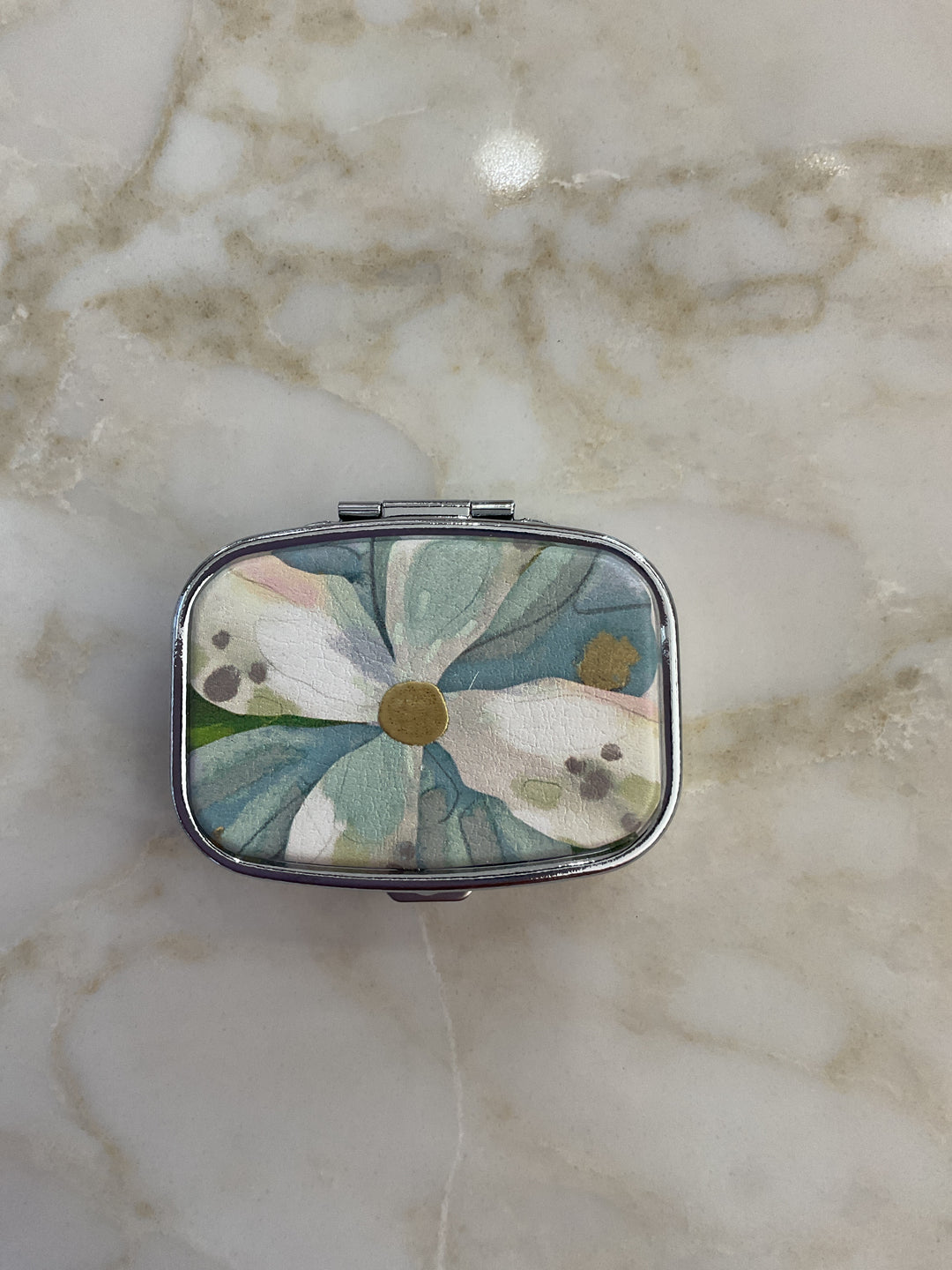 Elisabeth Hays Floral Pill Box